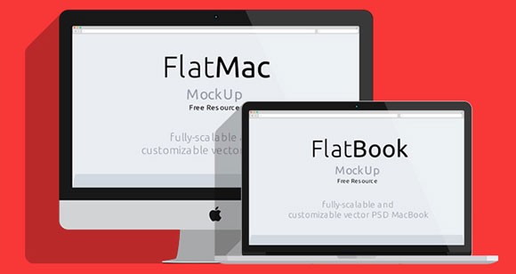 580x308 Imac Macbook Flat Mockup