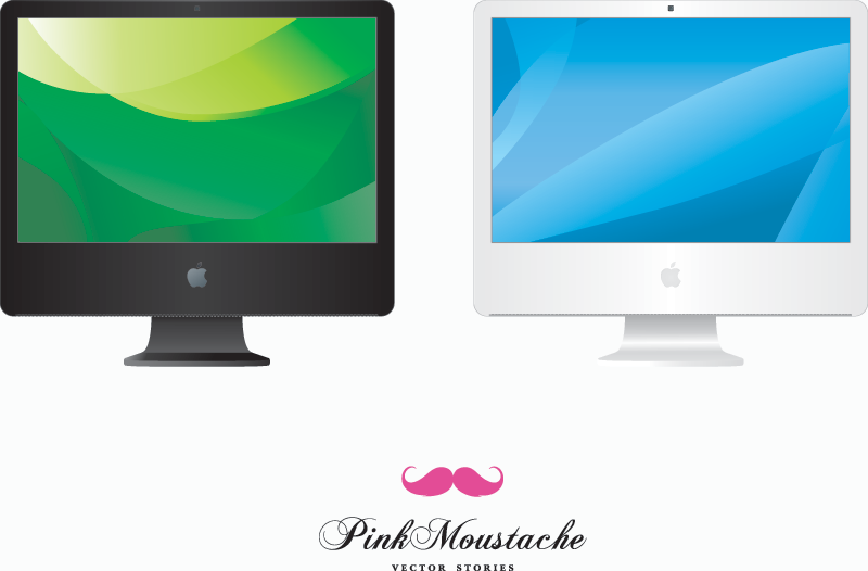 800x526 Imac Vector Icons