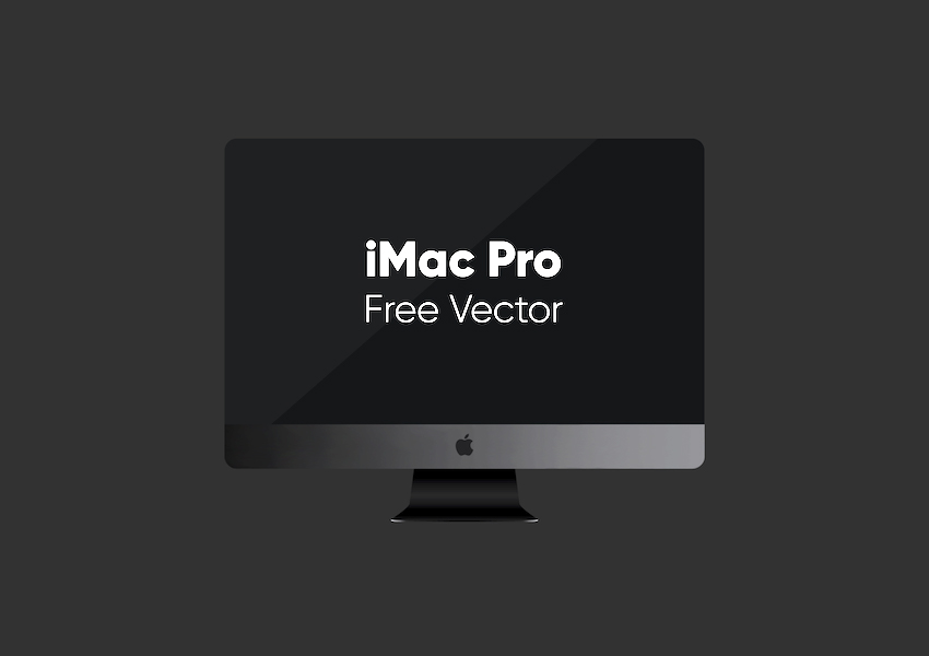 850x600 Imac Pro Vector Freebie