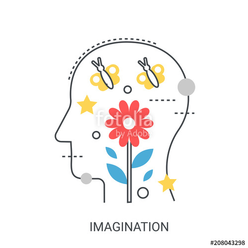 500x500 Imagination Vector Illustration Concept Stock Image And Royalty