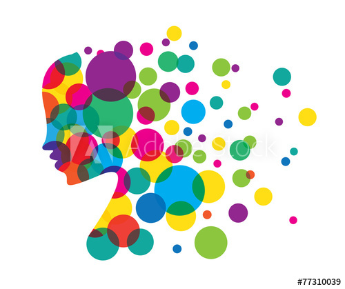 500x419 Color Of Brain Imagine Head Of Creative Idea Thinking Concept