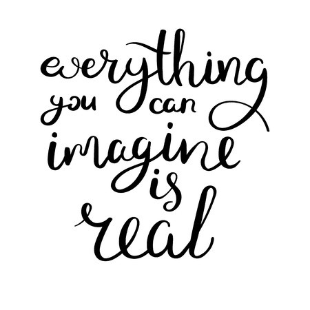 450x450 Everything You Can Imagine Is Real Inspirational Quote About Life