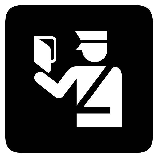 640x640 Immigration Officer Vector Symbol