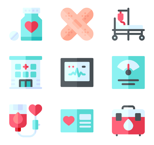 600x564 Immune System Icons