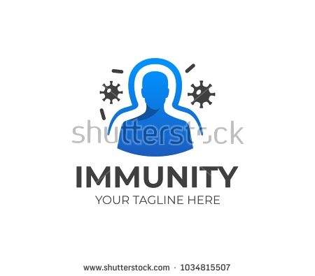 450x395 Immunity System Logo Template Human Immune System Vector Design