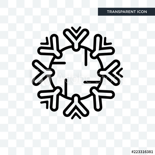 500x500 Immune System Vector Icon Isolated On Transparent Background