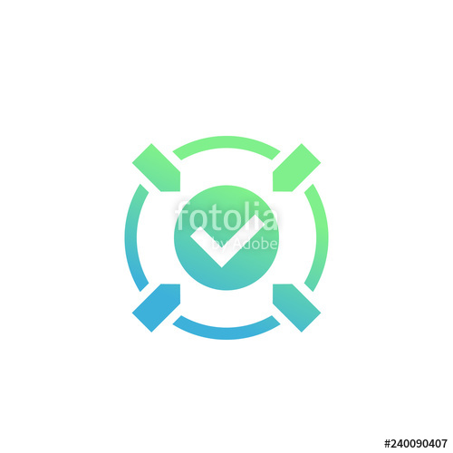 500x500 Positive Impact, Action Vector Icon Stock Image And Royalty Free