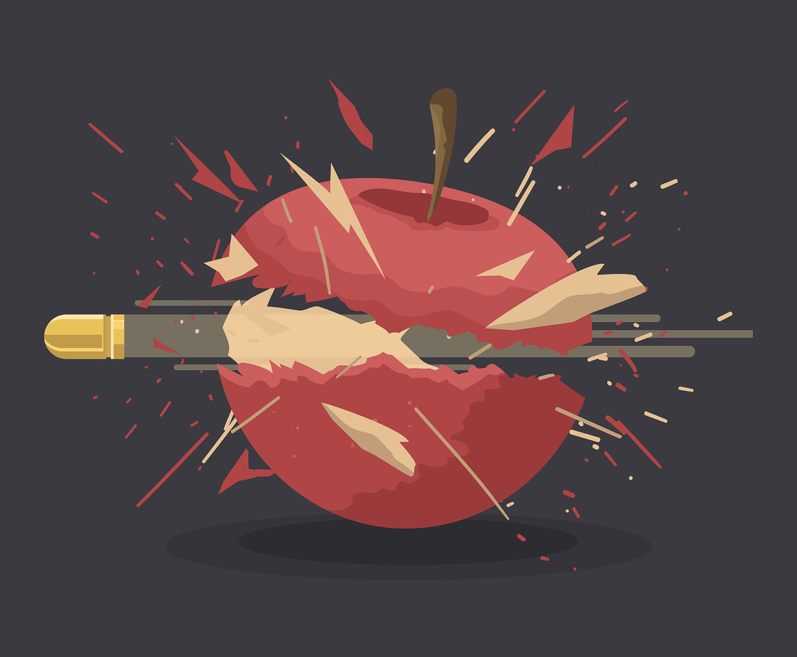 1136x936 Bullet Impact Vector Vector Art Graphics