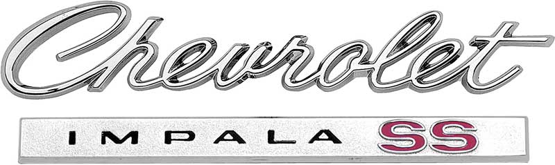 800x239 Chevrolet Impala Parts Emblems And Decals Exterior Emblems