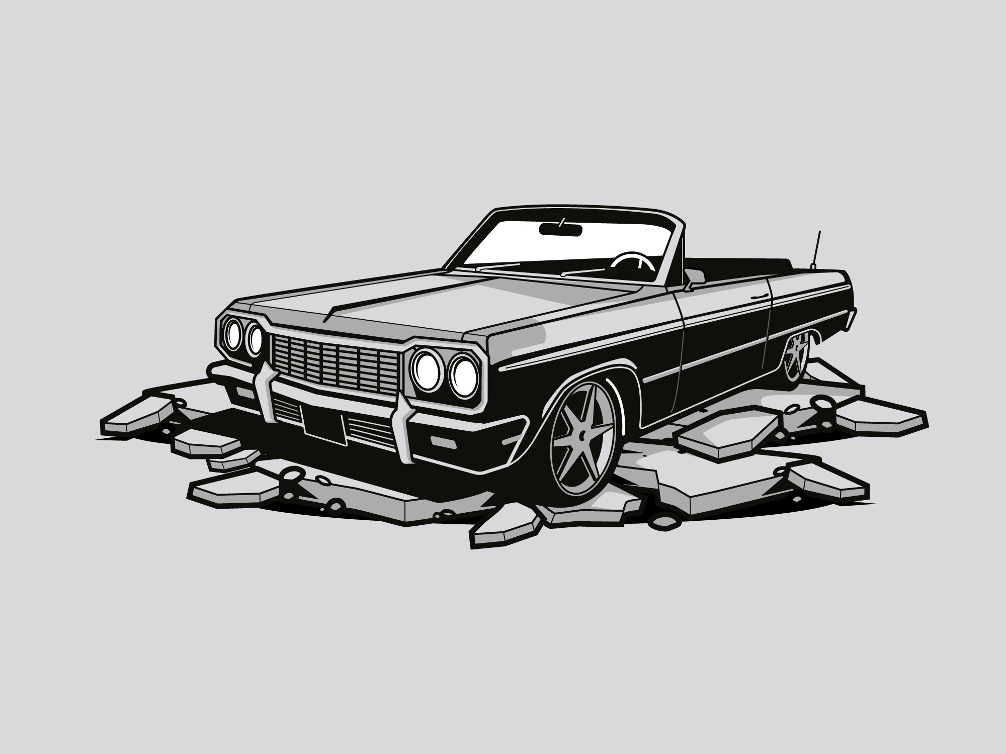 2000x1500 Impala Vector