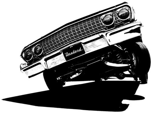 500x371 Chevy Impala Lowrider Vector Design Hydraulic Cars, Chevy