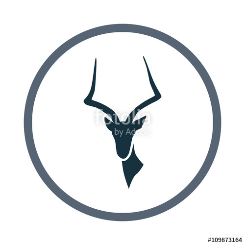 500x500 Impala Icon Stock Image And Royalty Free Vector On Fotolia