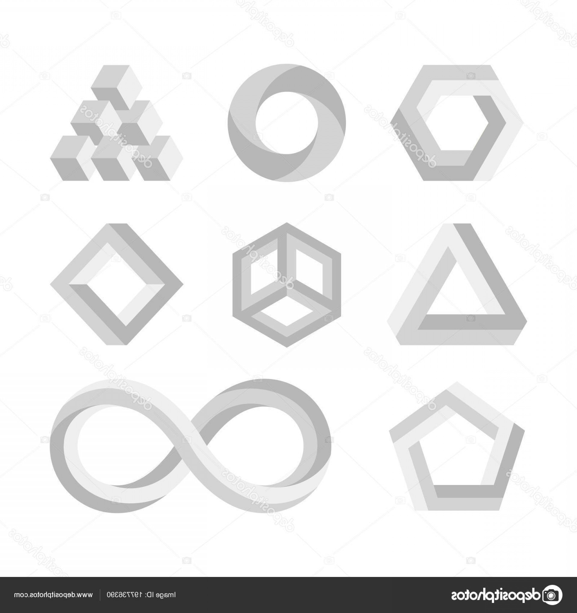 1920x2040 Stock Illustration Paradox Impossible Shapes D Twisted Catchsplace