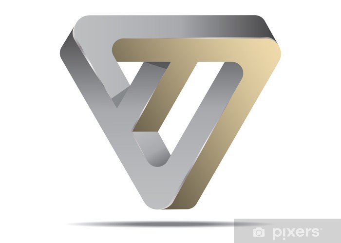 Impossible Triangle Logo Icon Sign, Abstract Vector Illustration 700x499 Impossible Triangle Logo Icon Sign, Abstract Vector Illustration