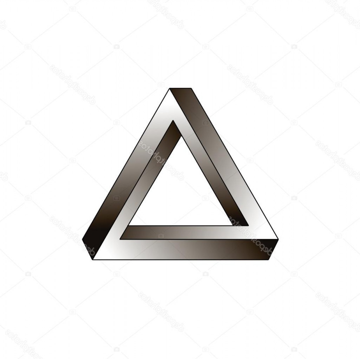 Stock Illustration Impossible Triangle Vector Illustration Soidergi 1227x1224 Stock Illustration Impossible Triangle Vector Illustration Soidergi