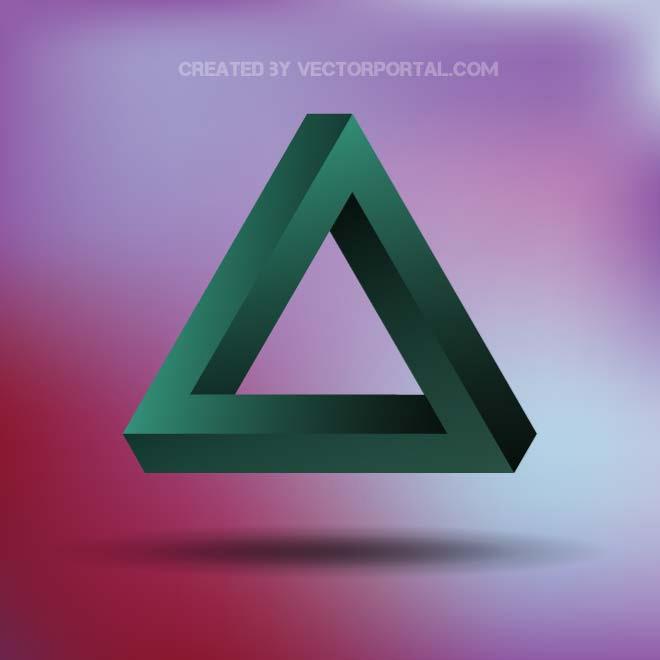 Impossible Triangle Vector 660x660 Impossible Triangle Vector