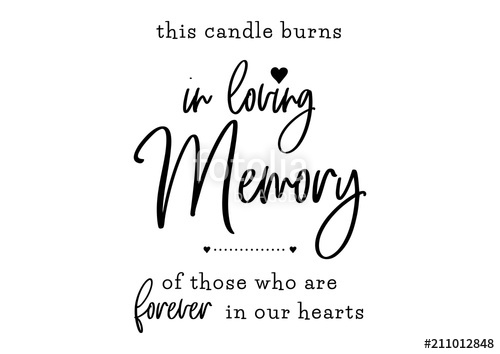 500x354 In Loving Memory Wedding Lettering Stock Image And Royalty Free