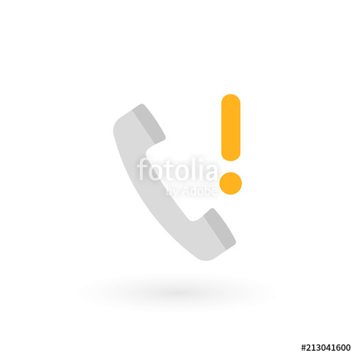 500x500 Retro Telephone Receiver Icon Isolated Handset Symbol