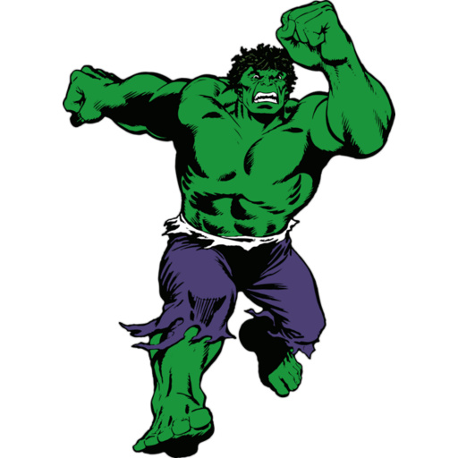 512x512 Incredible Hulk Clip Art Image In Vector Cliparts Category