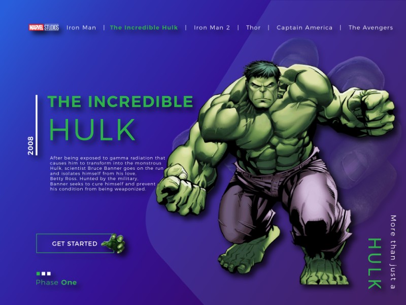 800x600 The Incredible Hulk Phase One