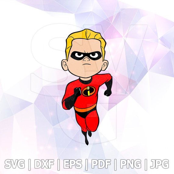 The Incredibles Dash Layered Dashiell Parr Family Dxf Vector 570x570 The Incredibles Dash Layered Dashiell Parr Family Dxf Vector