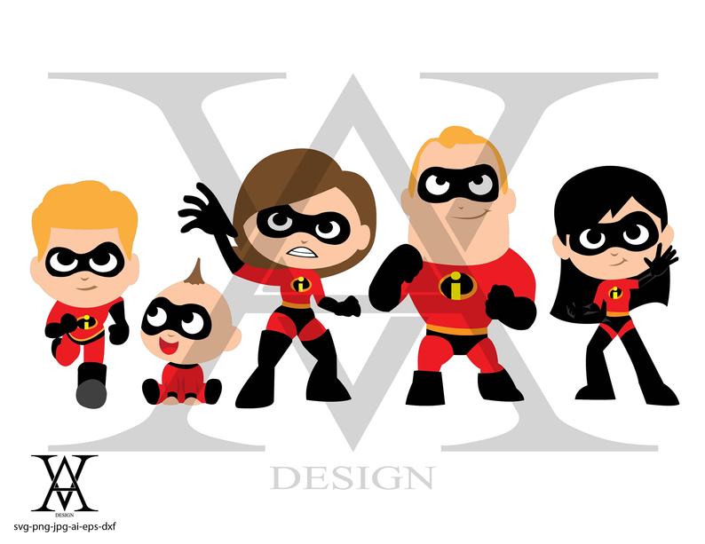 The Incredibles Clipart Vector Instant Download Etsy 794x613 The Incredibles Clipart Vector Instant Download Etsy