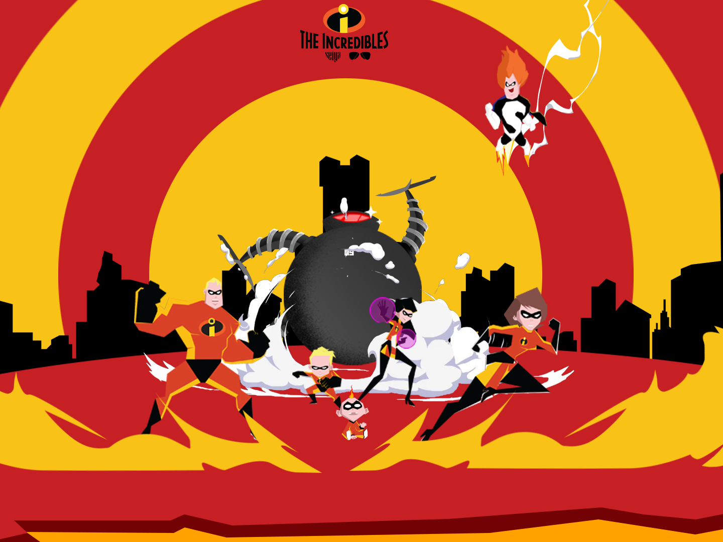 Illustration The Incredibles Movies 1440x1080 Illustration The Incredibles Movies
