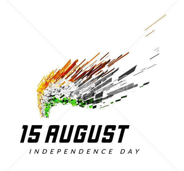 600x559 Indian Independence Day Vector Background Vector Illustration