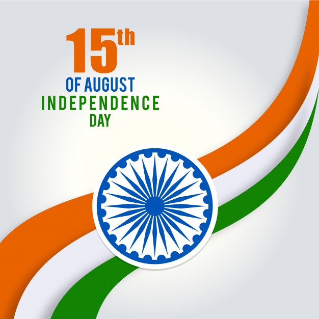 626x626 Tricolor Illustration For Indian Independence Day Vector Free