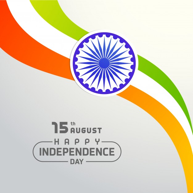 626x626 Tricolor Wave Design For Indian Independence Day Vector Free