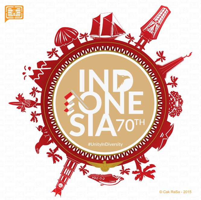 666x665 Indonesia Independence Day Vector Design On Behance Pin