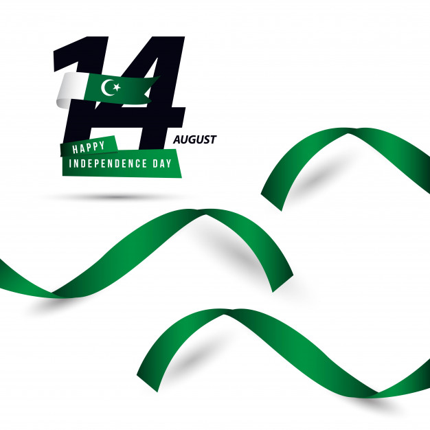 626x626 Happy Pakistan Independent Day Vector Template Design Vector