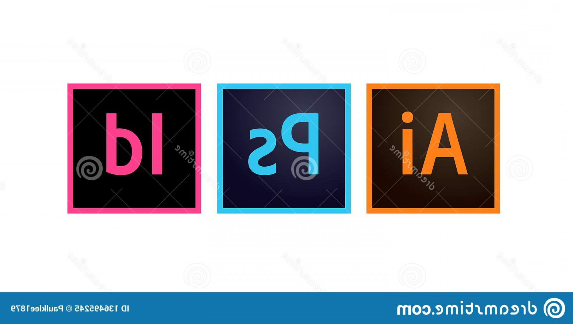 1920x1087 Adobe Icons Photoshop Illustrator Indesign Editorial Vector