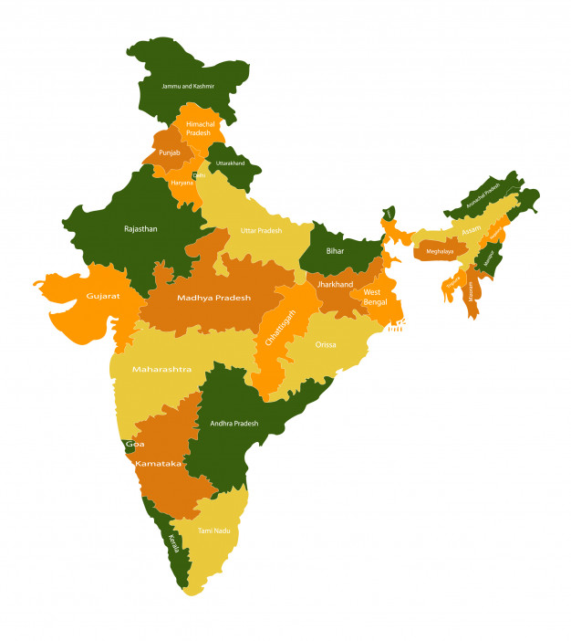 Indian Map Vector Premium Download 626x702 Indian Map Vector Premium Download