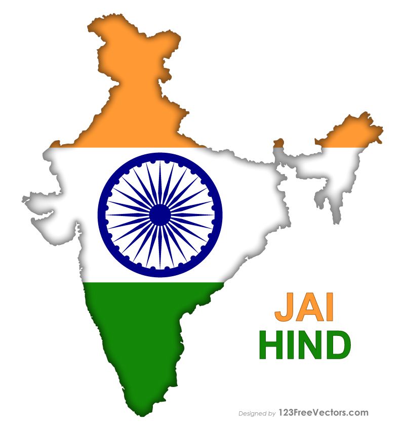 India Flag Map Free Vector Image Free Vectors In Vector 800x850 India Flag Map Free Vector Image Free Vectors In Vector