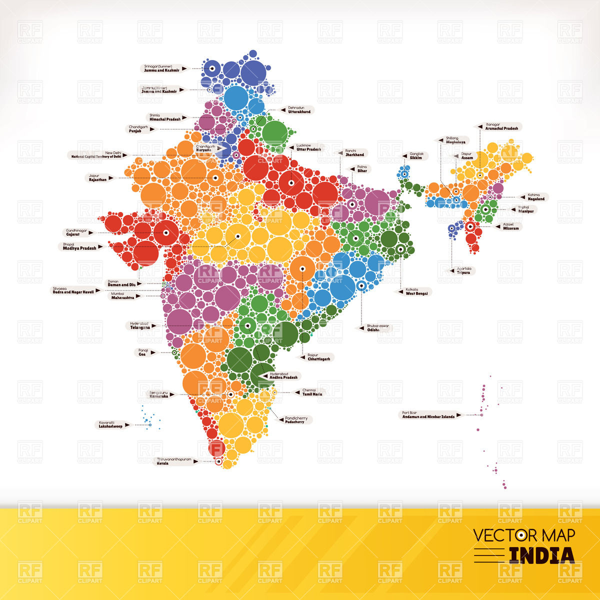 India Administrative Divisions 1200x1200 India Administrative Divisions