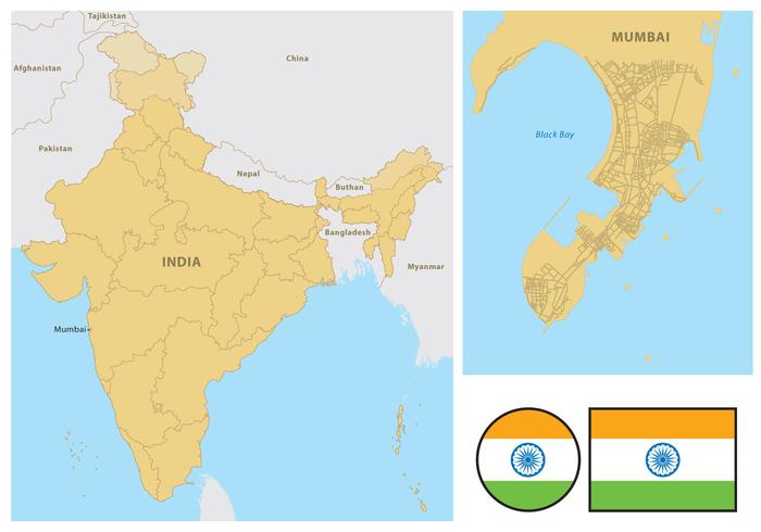 Mumbai Map 700x490 Mumbai Map