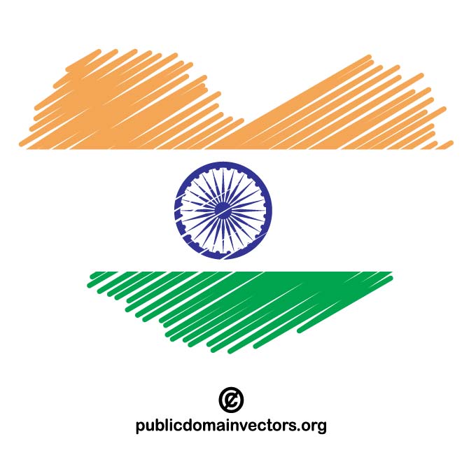 I Love India Vector Graphics 660x660 I Love India Vector Graphics
