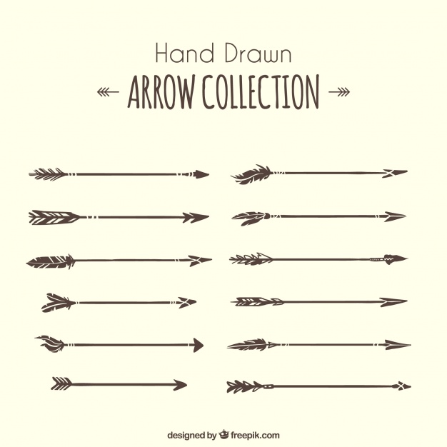 Set Of Hand Drawn Indian Arrows Vector Free Download 626x626 Set Of Hand Drawn Indian Arrows Vector Free Download