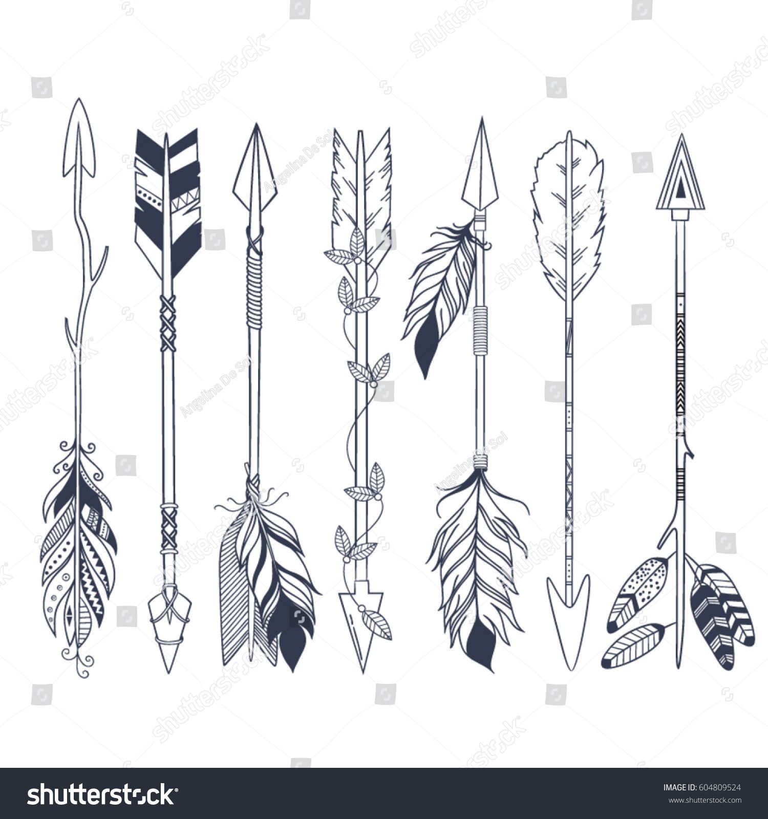 Indian Arrow Vector At Collection Of Indian Arrow Vector Free For Personal Use 8660