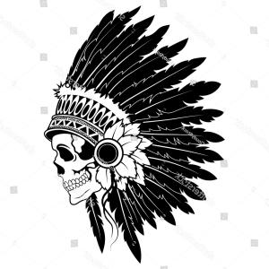 Vector Logo Of A Black And White Arrowhead With Feathers 300x300 Vector Logo Of A Black And White Arrowhead With Feathers