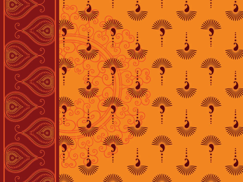 800x600 India Ham Pattern Background Vector Material Free Download Web