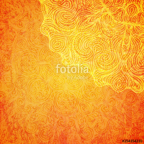 500x500 Elegant Shiny Indian Background With Mandala Vector Stock Image