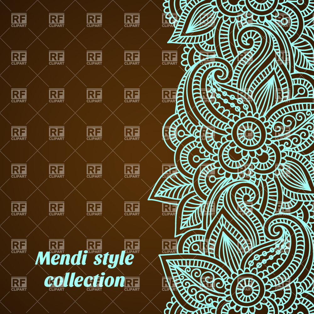 Indian Border Vector