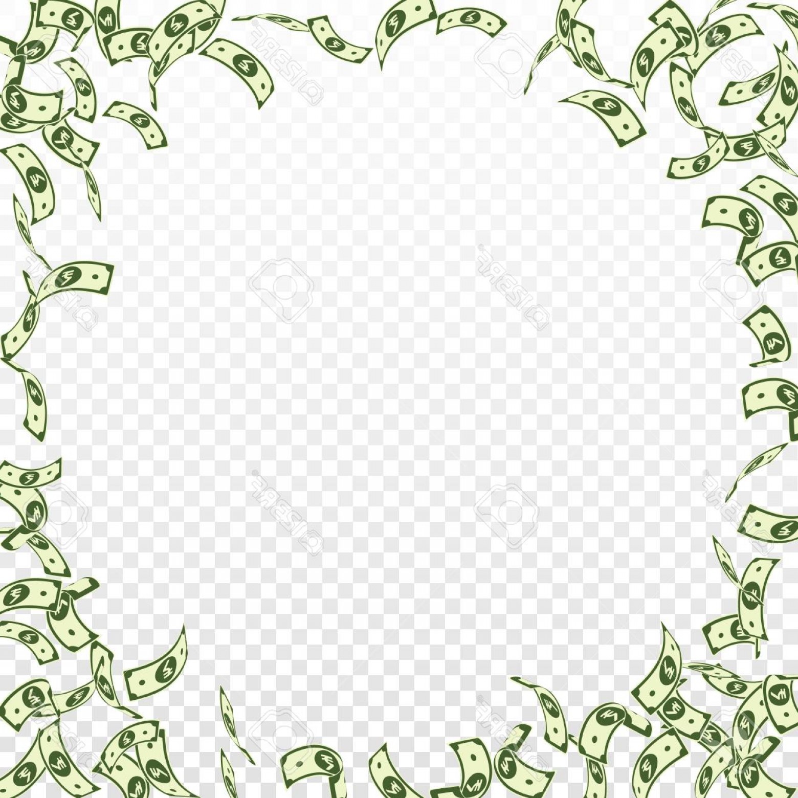 1560x1560 Photostock Vector Indian Rupee Notes Falling Sparse Inr Bills