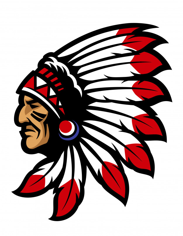 626x810 Indian Chief Mascot Vector Premium Download