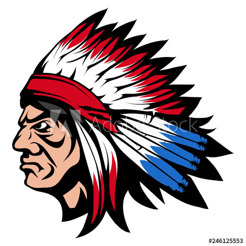 Indian Chief Vector at Vectorified.com | Collection of Indian Chief ...