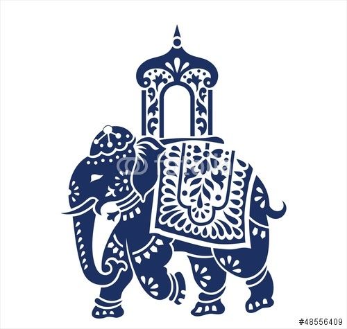 500x475 Vector Elephant, Festivaljaipur, Royal Rajasthan, India, Asia