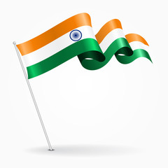 240x240 Download Free Png Indian Pin Wavy Flag Vector