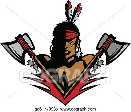 Indian Head Clipart Group With Items 450x385 Indian Head Clipart Group With Items